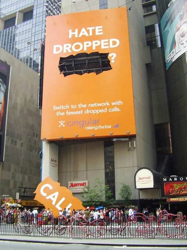 drooped call #ooh #billboard #advertising