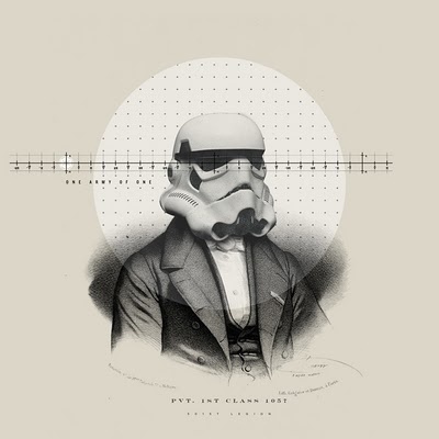 The Collective Loop #nick #design #graphic #wars #agin #storm #vintage #star #trooper