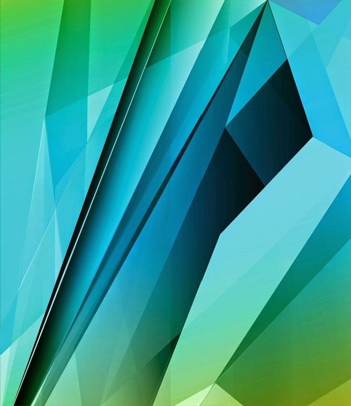 Azure - vector #geometry #geometric #lobby art #abstract #digital #vector #scale #sarasota