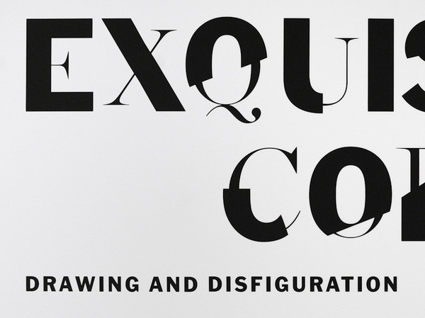 Exquisite Corpses The Department of Advertising and Graphic Design #gallery #lettering #museums #environmental #graphics #moma #typography
