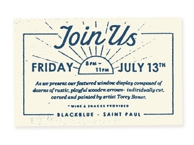 Dribbble - Installation Card by Steady Print Shop Co. #steady #shop #print #co #vintage #type