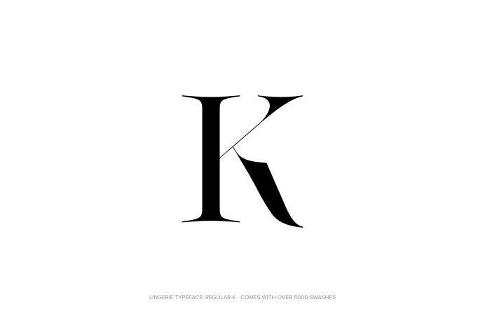 Lingerie Typeface - The Most Advanced Typeface For Fashion And Luxury by Moshik Nadav Typography #Lingerie #Typeface #Fashion #FashionTypogr