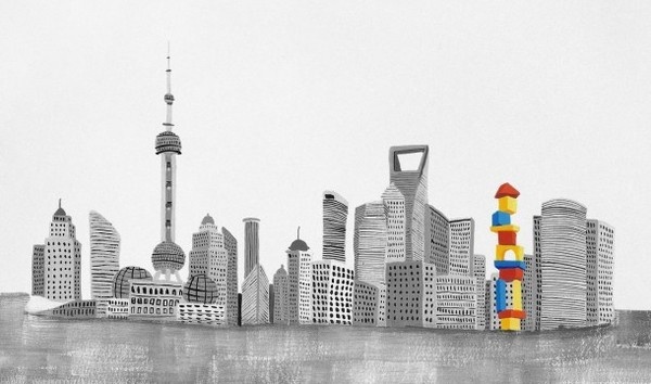 Schools in the Sky | Blog | COLORS Magazine #city #illustration