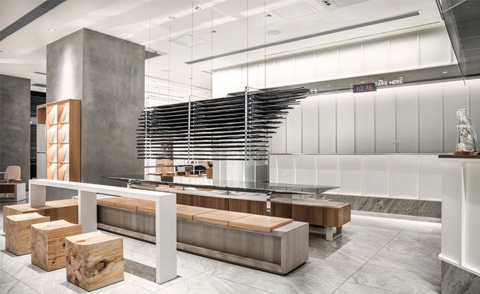 Modern Tea Drinking Space by Moc Design - InteriorZine