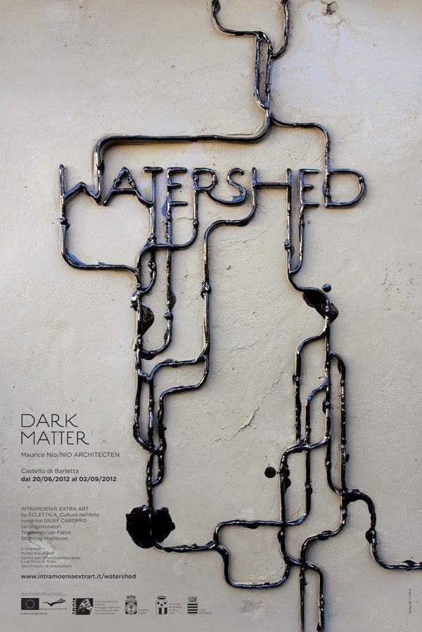 WATERSHED by Pamela Campagna #design #graphic #poster #typography