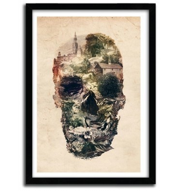 Skull Town by Ali Gulec #print #art