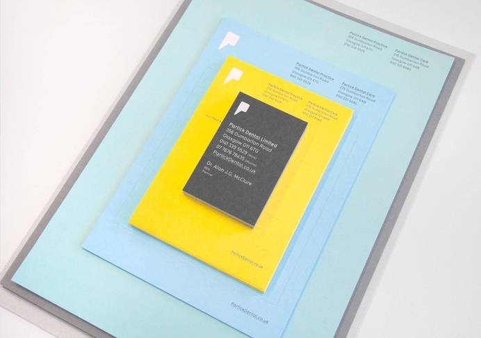 Freytag Anderson - Partick Dental (Brand, Logo, Stationery, Greyboard, Dentist)