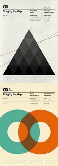 Ross Gunter | AisleOne #print #avant #geometric #poster #garde #layout #typography