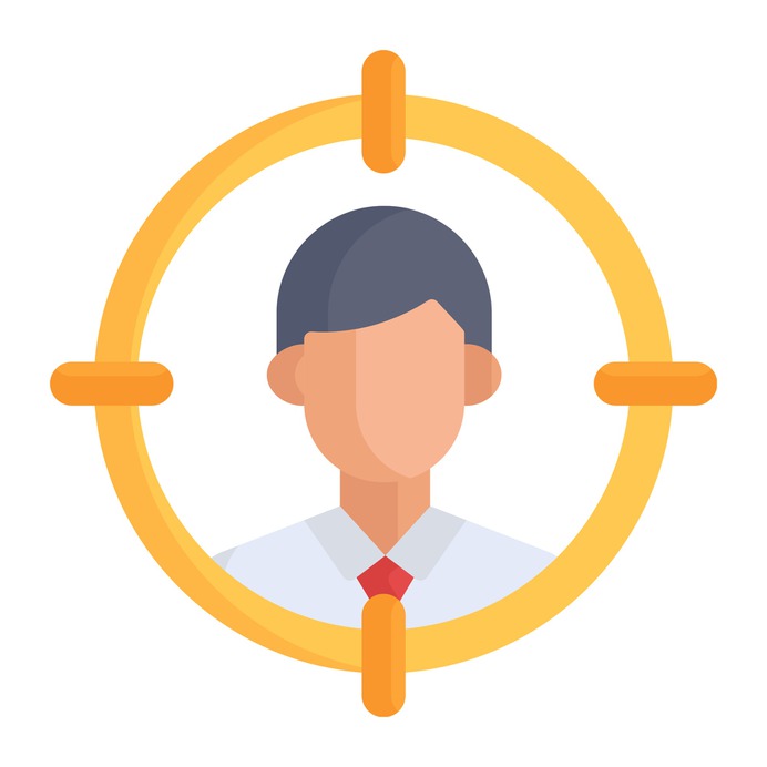 See more icon inspiration related to target, targeting, targets, user, marketing, business, person and people on Flaticon.