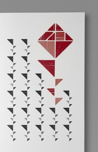 Sant Jordi Lleida — by Javier Suárez #print #red #branding #blocks