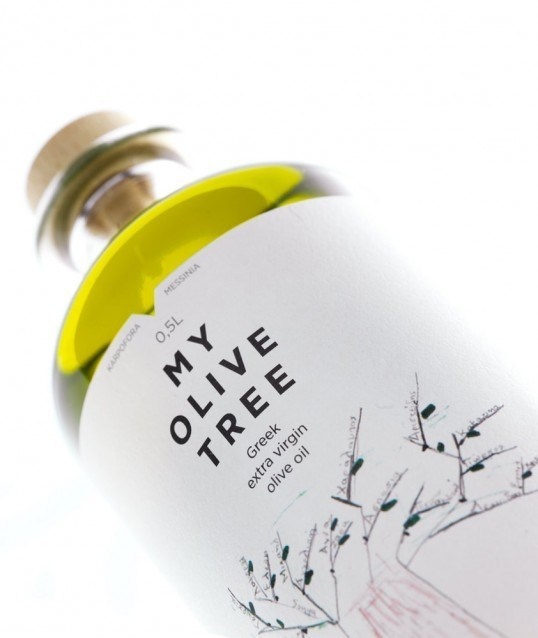 olive oil #packaging #illustration #label #bottle