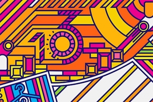 Naju – Portfolio of Graphic Designer Shahnaz Ahmed #graphics #bright #pattern