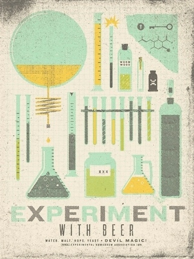 Beer & Other Inebriants #screen #print #poster #texture