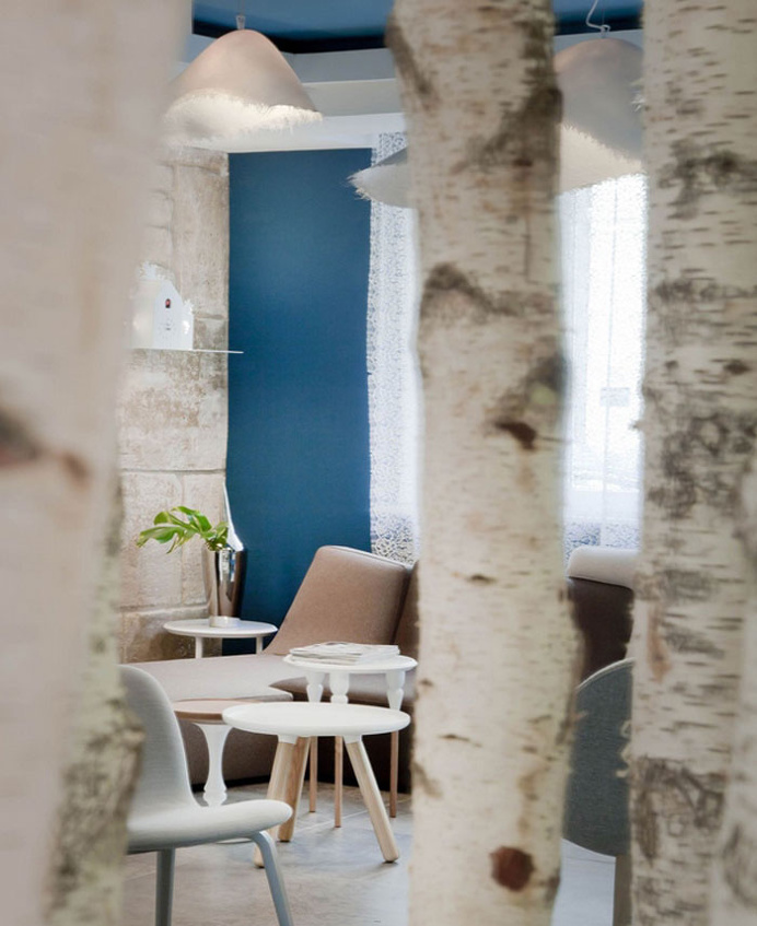Colorful and Trendy Parisian Hotel Decor