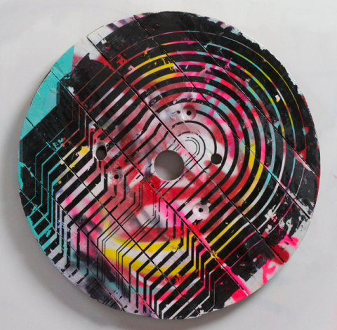 Ollie Lucas | PICDIT #design #color #painting #art #circle #colour