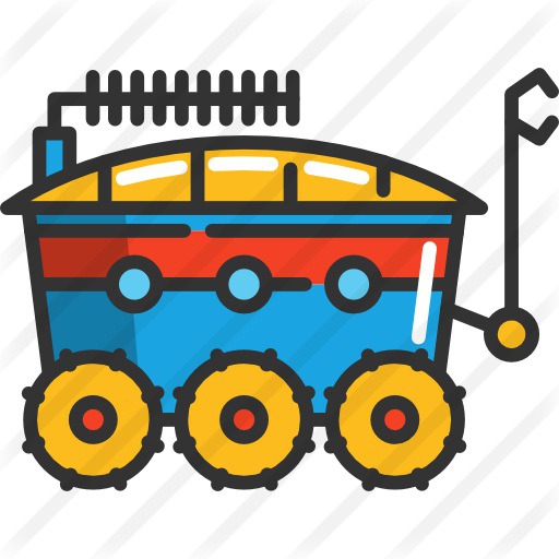 See more icon inspiration related to science, moon rover, transportation, automobile, vehicle and transport on Flaticon.