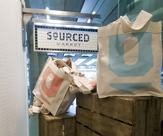 Sourced Market, St Pancras International | We Heart; Lifestyle & Design Magazine #interior #tiles #market #sign #design #box #wood #sourced