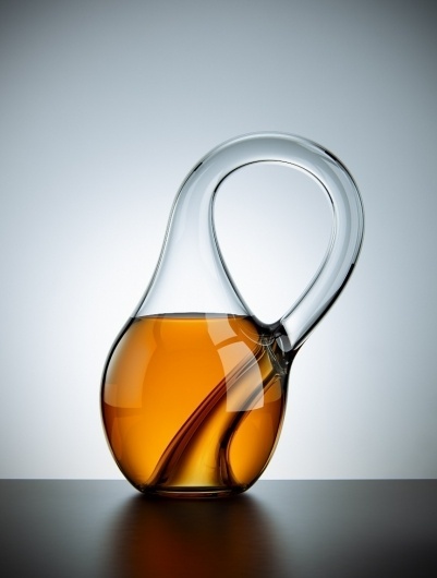 Klein Bottle | arch|dez|art #glass #design #minimal #bottle