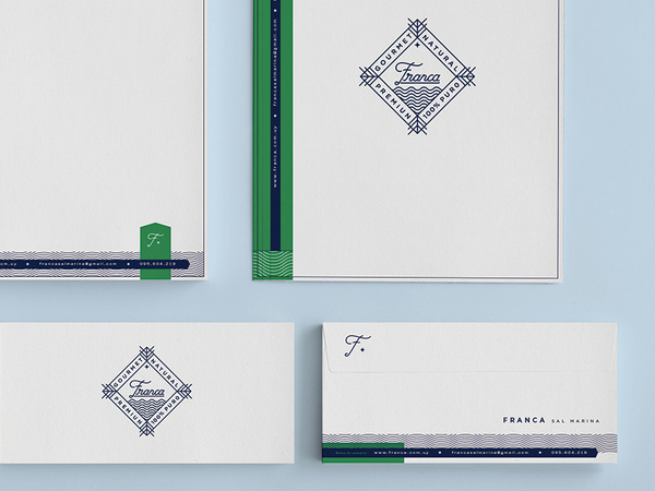Franca III #identity #collateral #logo #martin #typography