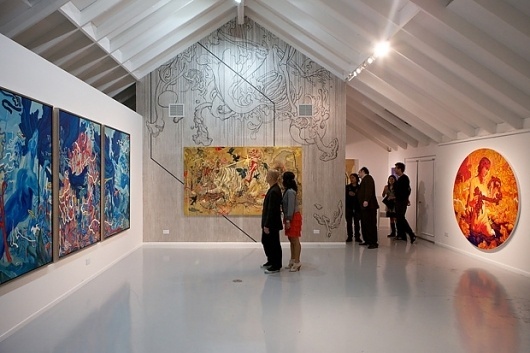 James Jean "Rebus" Exhibition | Hypebeast #james #illustration #painting #art #blue #jean