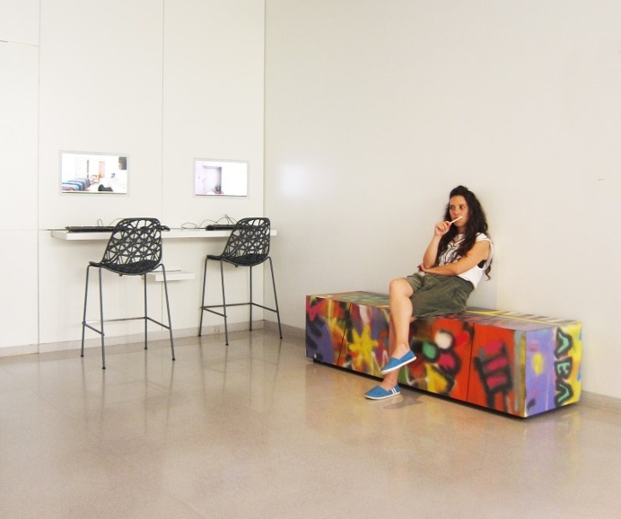 Street Capture – combination of street art and furniture design