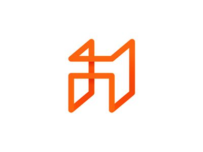 A for abstract architecture, letter mark / logo design symbol by Alex Tass, logo designer