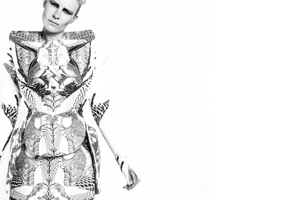Chrissie Houtkooper / designer / illustrator #axis #white #mundi #print #black #fashion #1