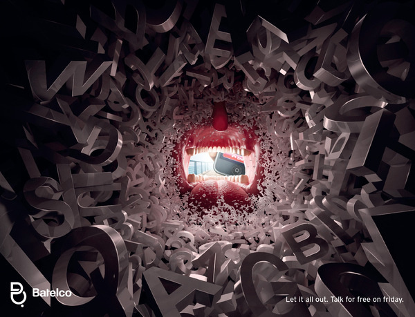 Batelco: Let it all out on Behance #swords