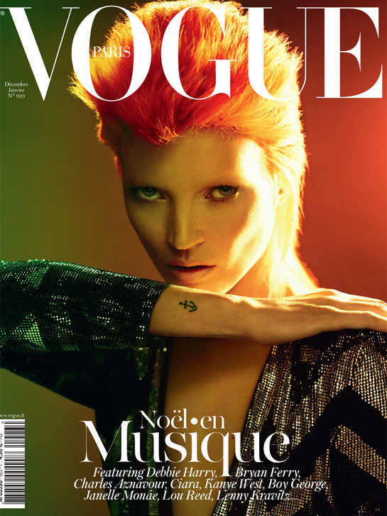 Kate Moss #cover #katemoss #vogue #fashion