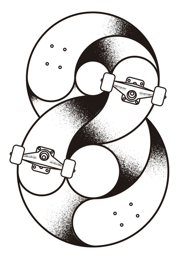 skateboard font #type #eight #skate #skating #skateboard #hand