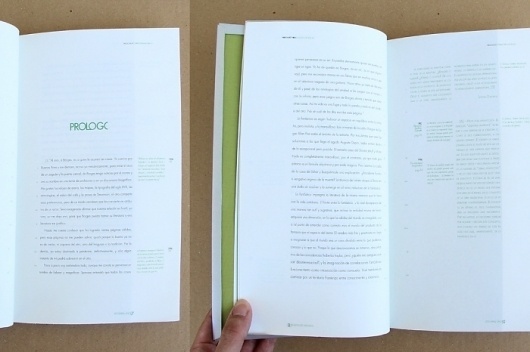 book inside, credits by Diego Pinzon at Coroflot #diego #pinzon #graphic #book #printing #layout #editorial