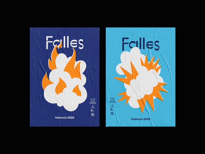 Fallas 2020. Poster
