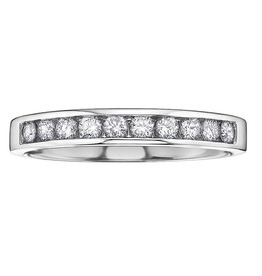 Be it your fiftieth or first anniversary, you can make this occasion extra special by gifting your loved one with a beautiful diamond anniversary band.