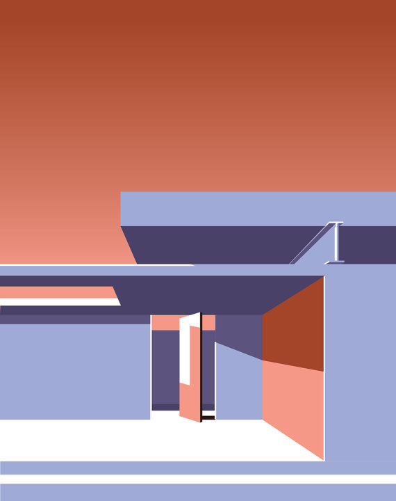 Mid-Century Modern Prints by Steve Younger