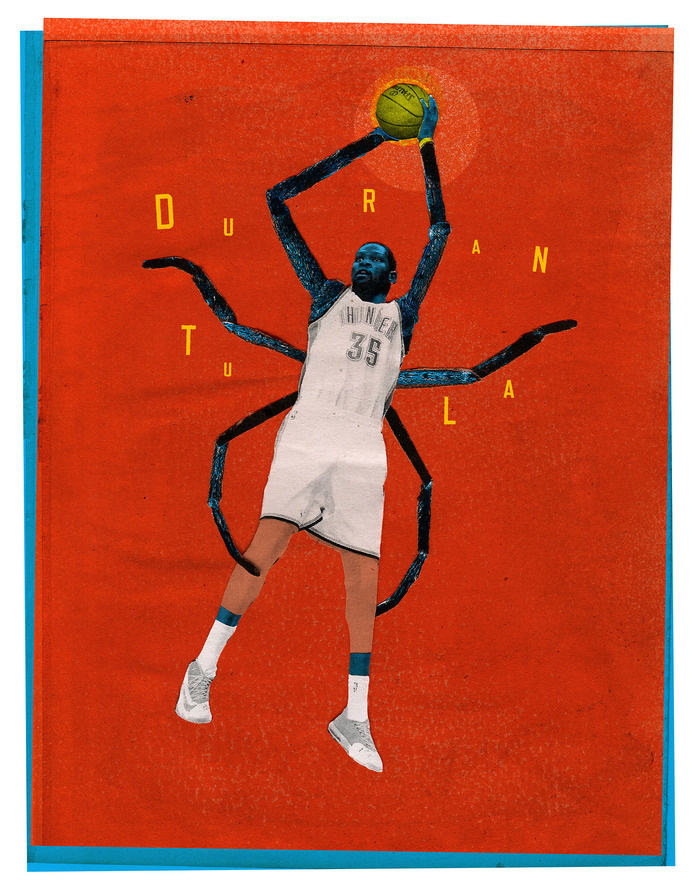 Durantula for the win. #okc #35 #durantula #thunder #durant #nba