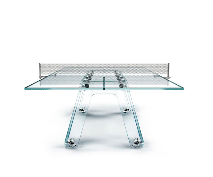 Ping-pong Table Made of Glass - #design, #productdesign, #industrialdesign, #objects, product design