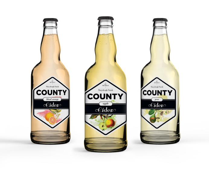 County Cider — The Dieline #packaging #beverage #cider