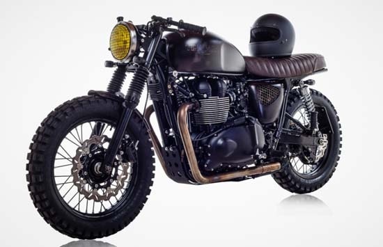 British Customs Unveils Bespoke DBSC Motorcycle for David Beckham #BritishCustoms #DBSC #DavidBeckham