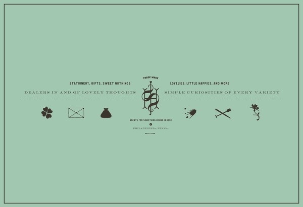 Seed House Stationers #logo #symbols
