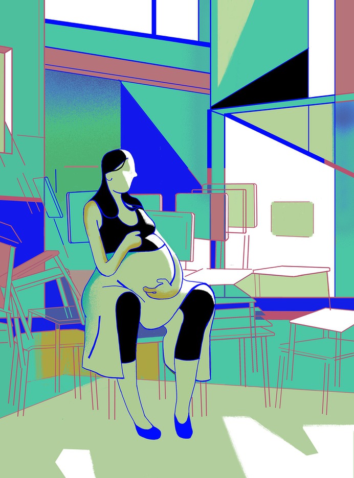 Regretting Motherhood, for transform magazine on Behance