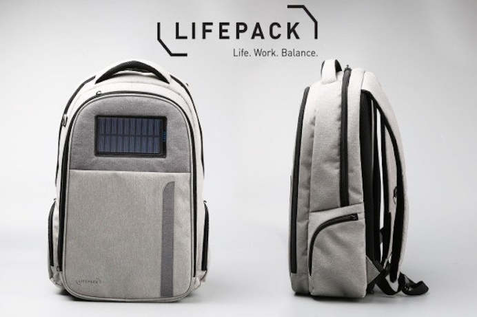 With 'work' and 'life' compartments, this backpack is perfect for those who take their work wherever life takes them.