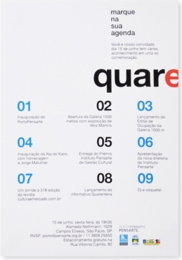 quadradão #design #graphic #poster