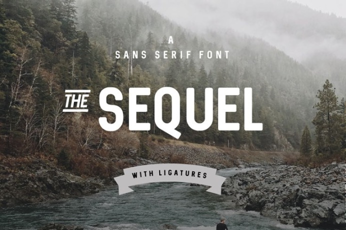 Sequel Free Modern Font