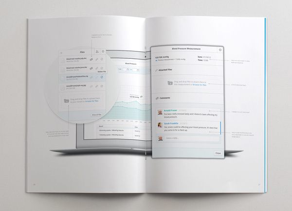 How are you Brochure #clean #print #design #ui