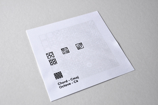 Music Notation on the Behance Network #music #patterns #cutout