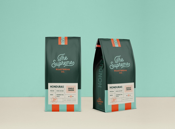The Supreme Roastering Co. Branding - Mindsparkle Mag Marka Network with Creative Director Mustafa Akülker created a brand identity with a vintage and minimal approach for The Supreme Roastering Co. #identity #branding #design #color #photography #graphic #design #gallery #blog #project #mindsparkle #mag #beautiful #portfolio #designer