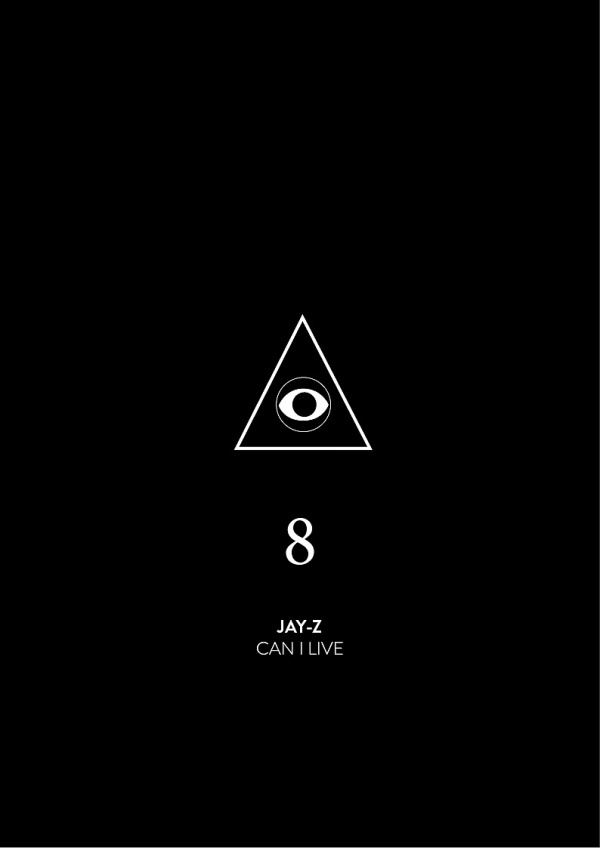 Can I Live (c) Jay-Z #hov #cbs #illuminati #jay #poster #typography