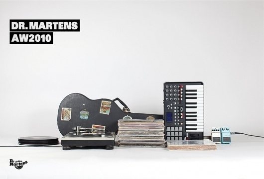 Butter #guitar #turntable #martens #equipment #composition #record #vinyl #music