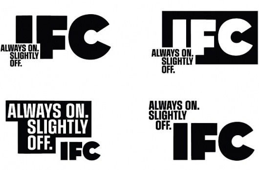 Feel Good Anyway » Work » IFC Main #design #identity #branding #typography