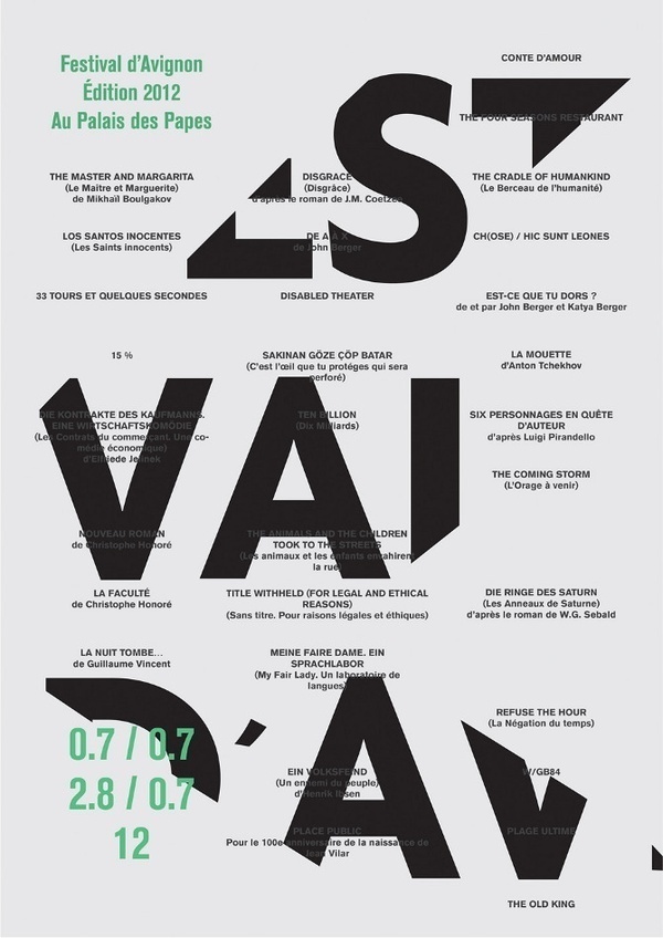 Festival d'Avignon #poster